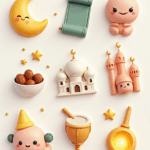 Eid Blessings - Sticker Sheet v18